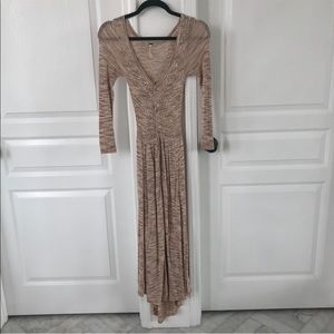 Free people knit dress XS
